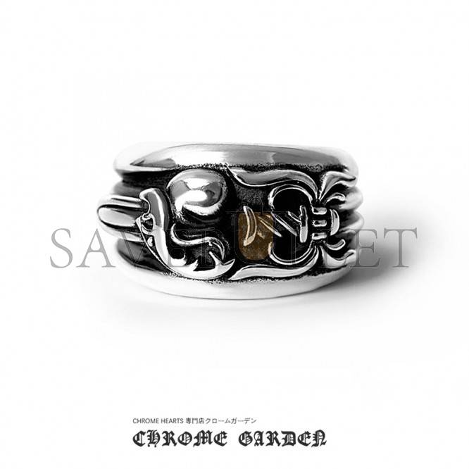 CHROME HEARTS DAGGER HEART RING