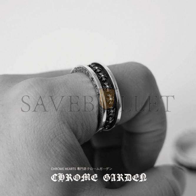 CHROME HEARTS TINY CH PLUS SPINNER RING