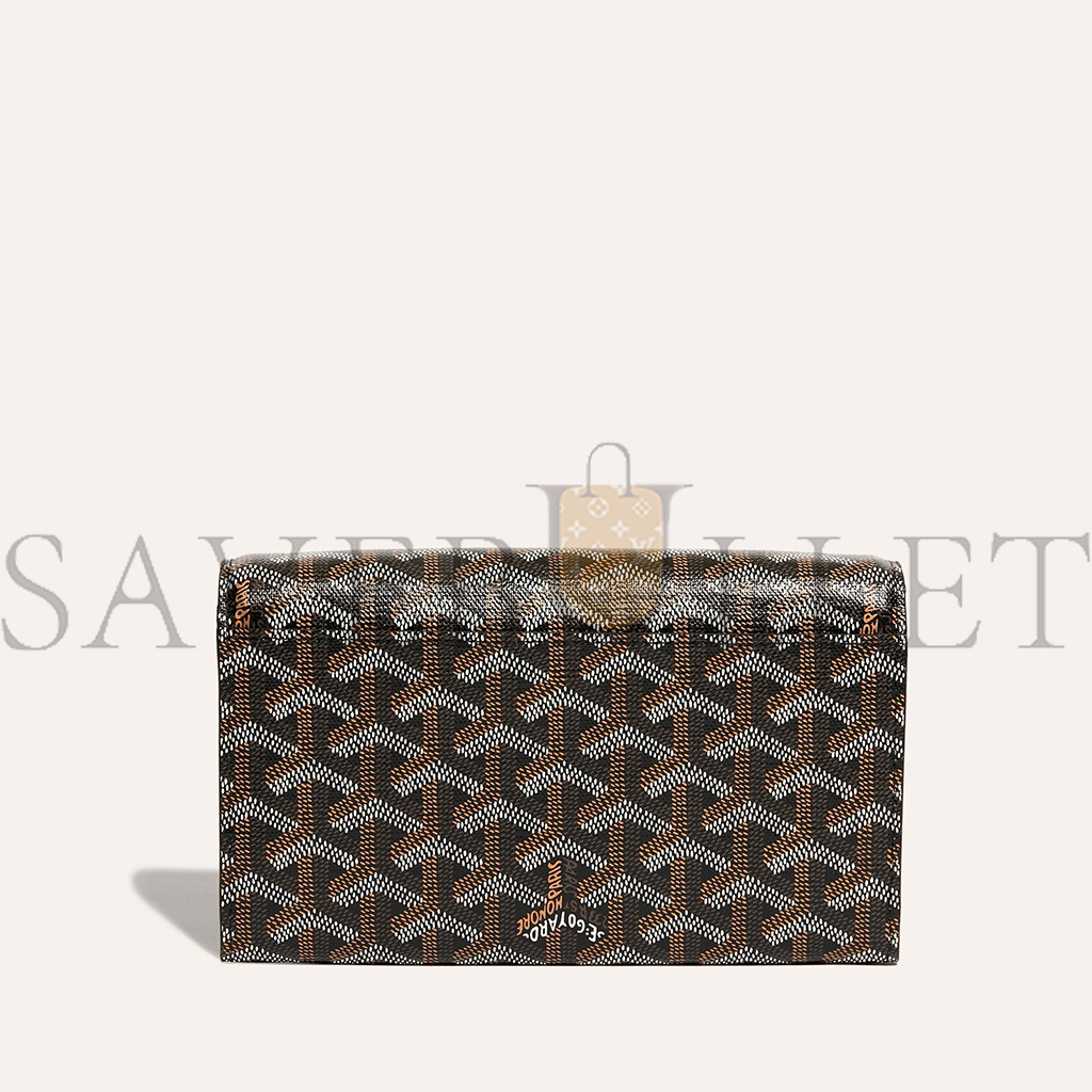 GOYARD VARENNE CONTINENTAL WALLET  VAREN3MMLTY01CL01P (19*12*3.3cm)