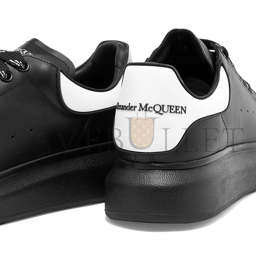 ALEXANDER MCQUEEN OVERSIZED RAISED-SOLE LEATHER TRAINERS 625156WHXMT1006