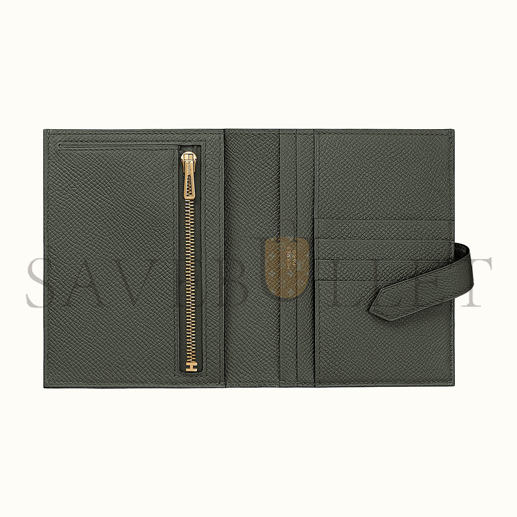 HERMER BEARN COMPACT WALLET H039790CCC6 (12*9.5*0.4cm)