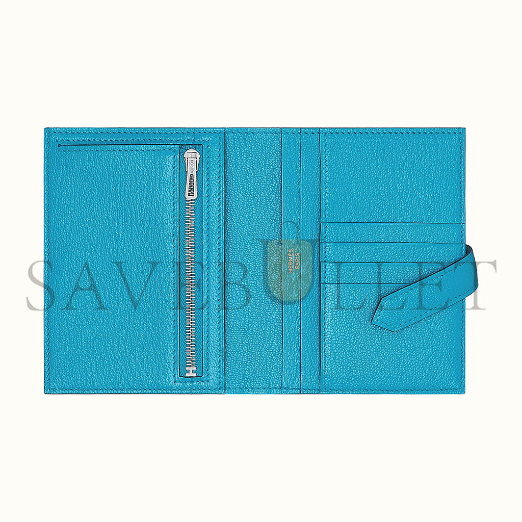 HERMER BEARN COMPACT WALLET H039789CK0F (12*9.5*0.4cm)