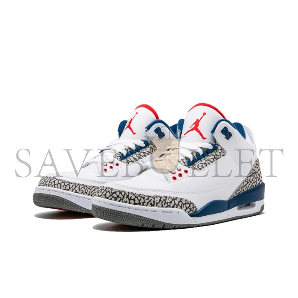 NIKE JORDAN 3 RETRO TRUE BLUE 854262-106