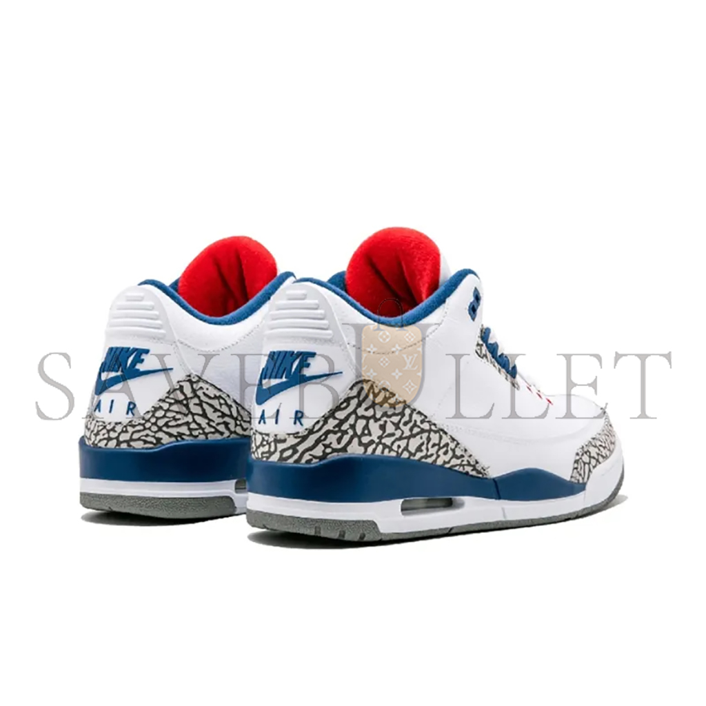 NIKE JORDAN 3 RETRO TRUE BLUE 854262-106