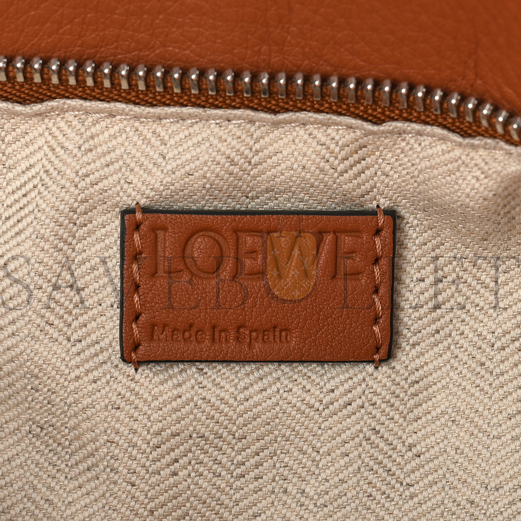 LOEWE CALFSKIN SMALL PUZZLE BAG TAN (24*16.5*10.5cm)