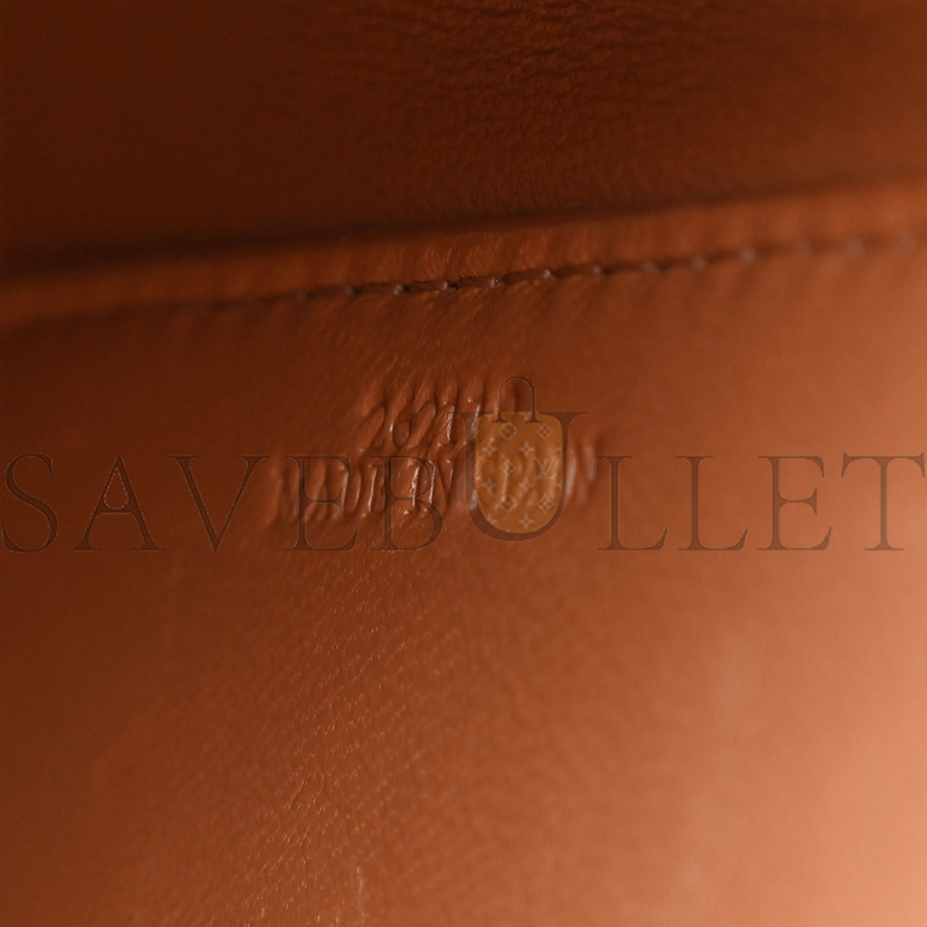 LOEWE SILK CALFSKIN GOYA BAG AVOCADO (22*15*7cm)