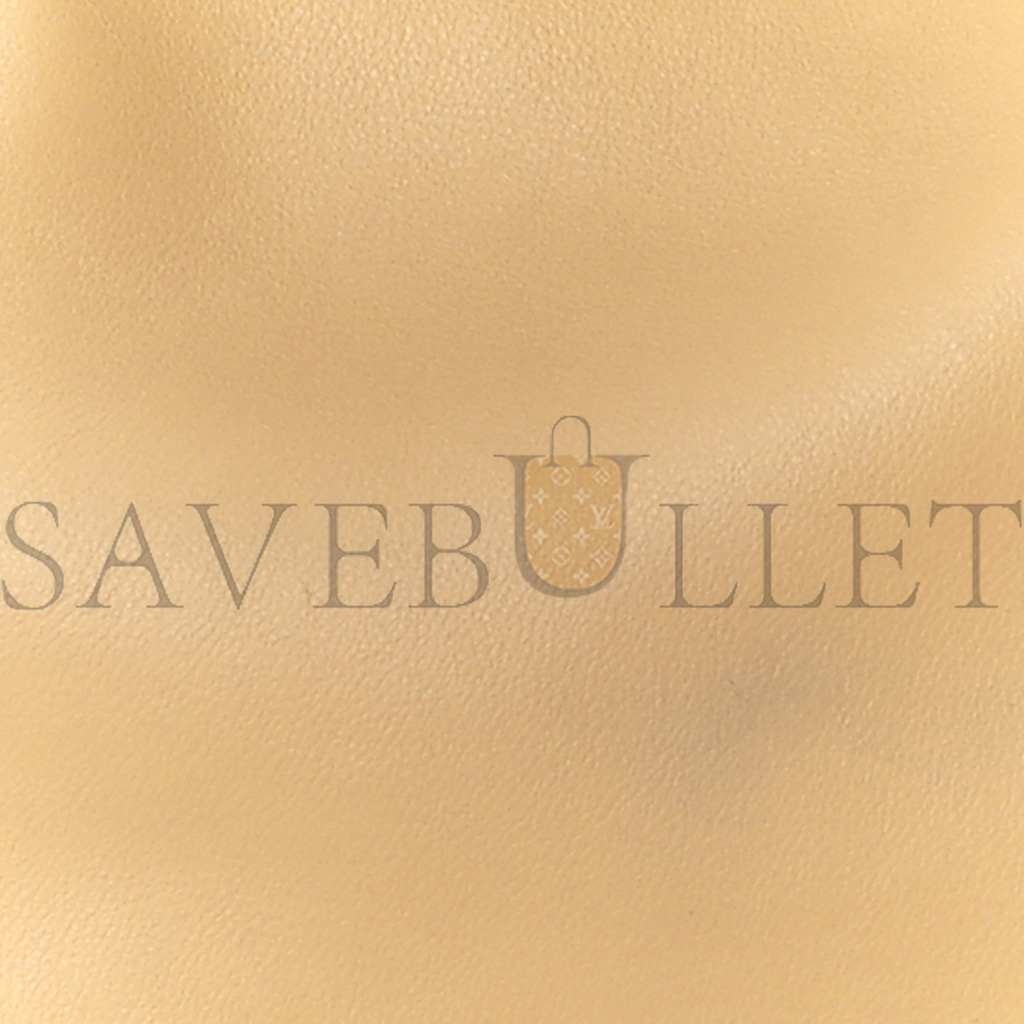 LOEWE CALFSKIN MINI FLAMENCO KNOT CLUTCH DARK BUTTER (23*18*7cm)