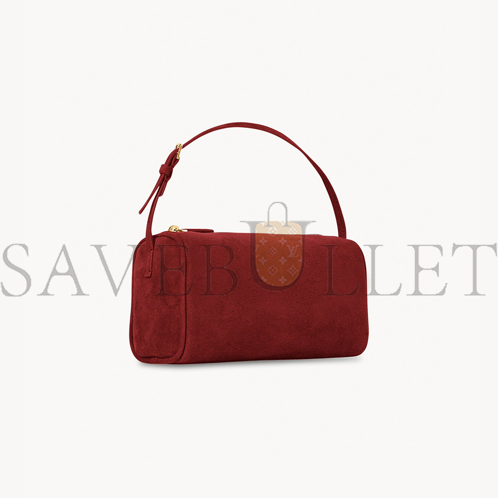 THE ROW 90'S BAG IN NUBUCK CHIANTI W1281L87CHNNG （20*11*8cm）)