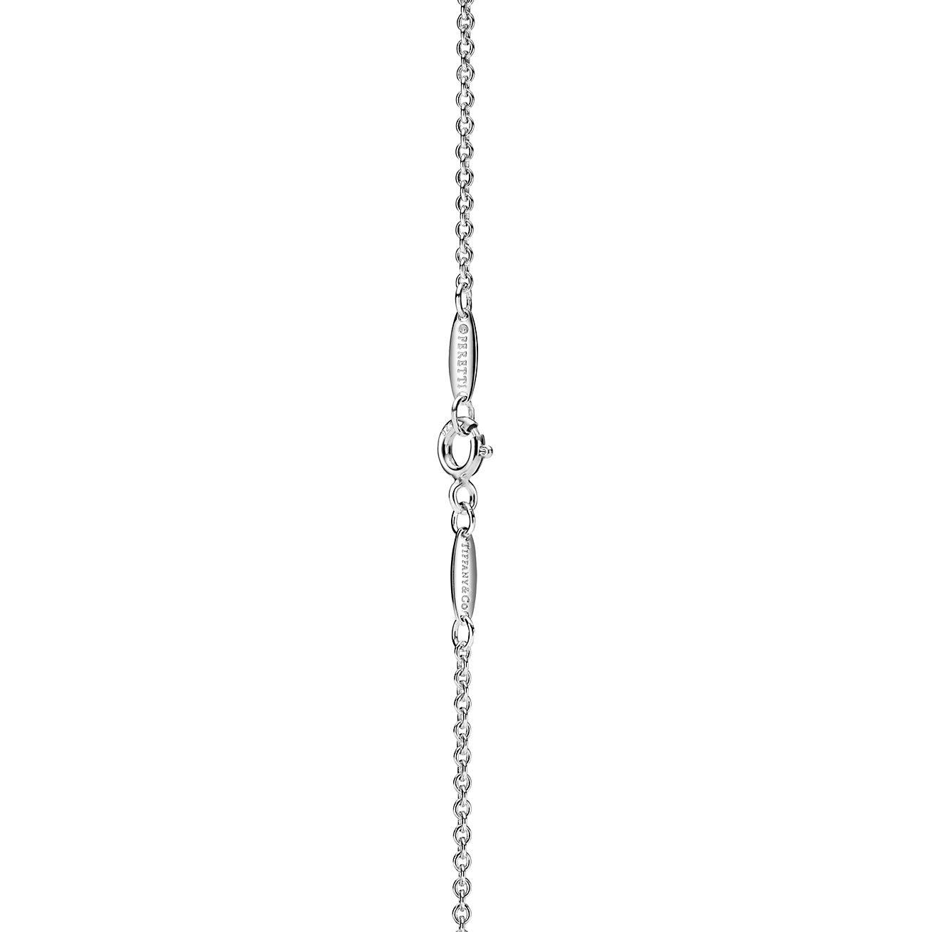 TIFFANY ELSA PERETTI® BEAN® DESIGN PENDANT IN STERLING SILVER, 9 MM