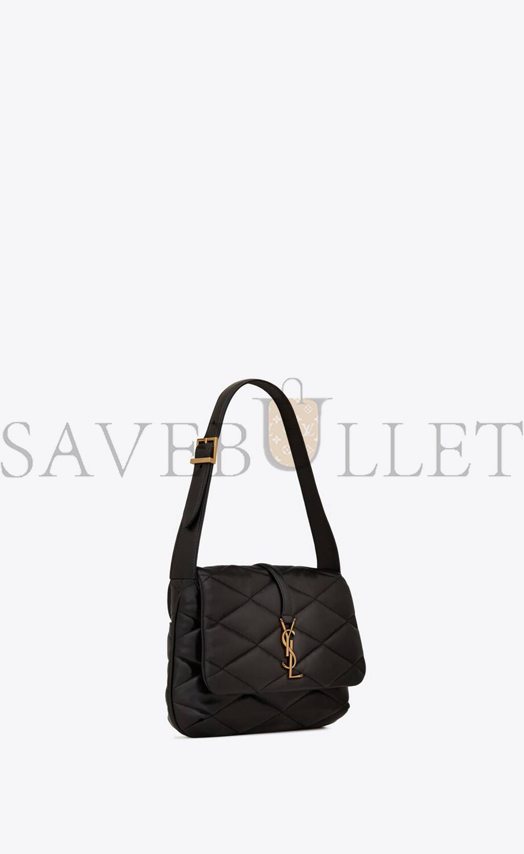 YSL LE 57 HOBO BAG IN QUILTED LAMBSKIN 698567AAAO01000 (24*18*5.5cm)